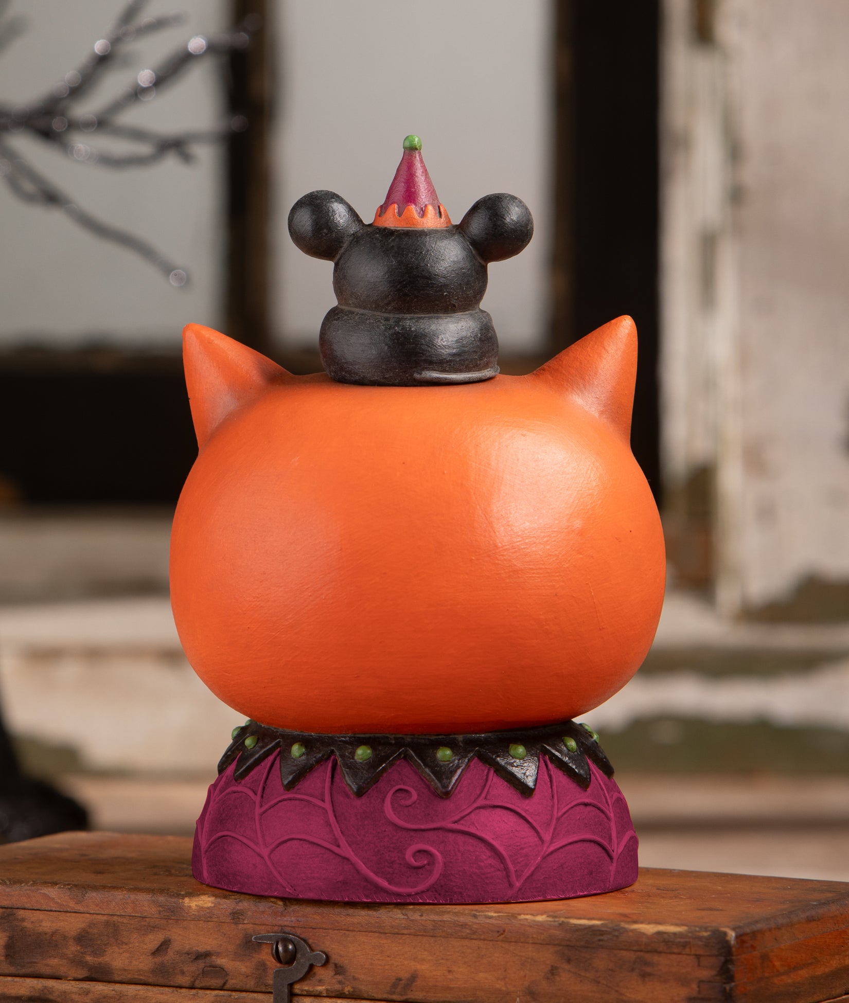 Copper Cat & Merlin Mouse | Halloween Decor | Bethany Lowe Designs