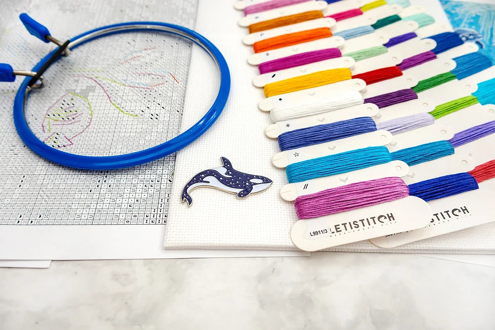 Sea Life L9911 Counted Cross Stitch Kit