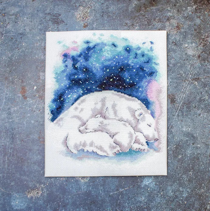 Mom‚Äö√Ñ√∂‚àö√ë‚àö¬•s Love L8816 Counted Cross Stitch Kit