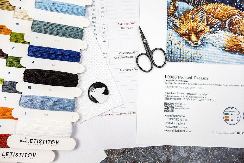 Frosted Dreams L9938 Counted Cross Stitch Kit