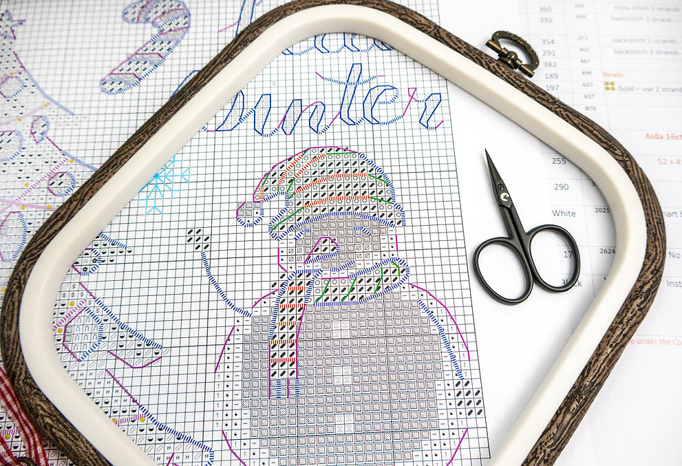 Christmas Sampler L9928 Counted Cross Stitch Kit