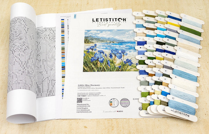 Blue Harmony L9934 Counted Cross Stitch Kit