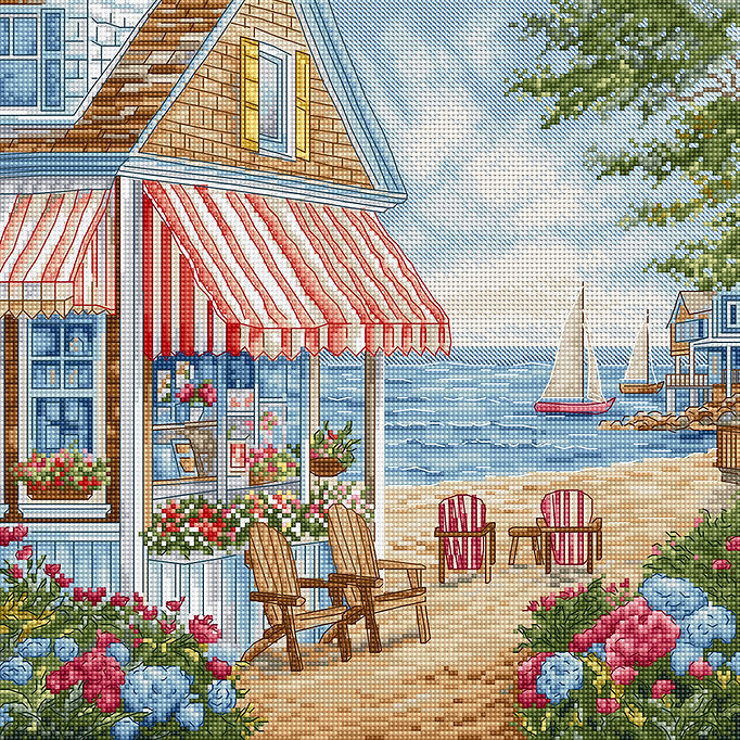 A sunny day  L9924 Counted Cross Stitch Kit