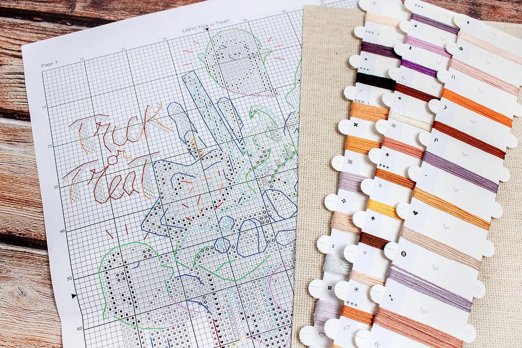 Trick or Treat L8810 Counted Cross Stitch Kit