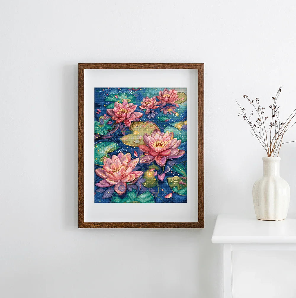 Water lily L9910 Counted Cross Stitch Kit