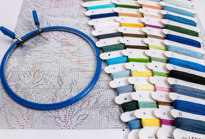 Moonlight night L9916 Counted Cross Stitch Kit