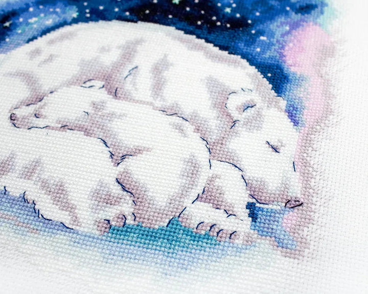 Mom‚Äö√Ñ√∂‚àö√ë‚àö¬•s Love L8816 Counted Cross Stitch Kit