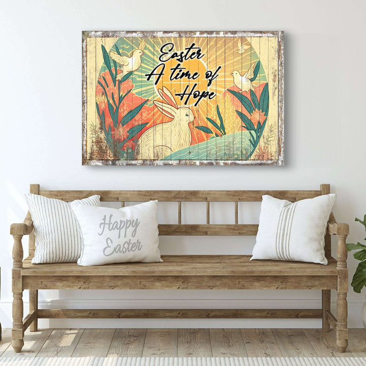 Easter A Time Of Hope Sign