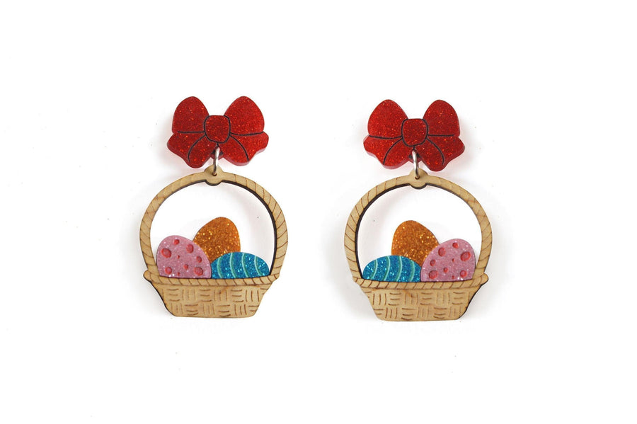 Easter Basket Earrings by Laliblue - Quirks!
