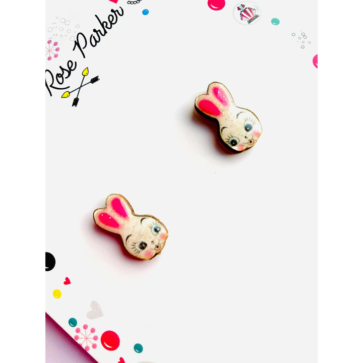 Easter Bunny Charm Necklace by Rosie Rose Parker