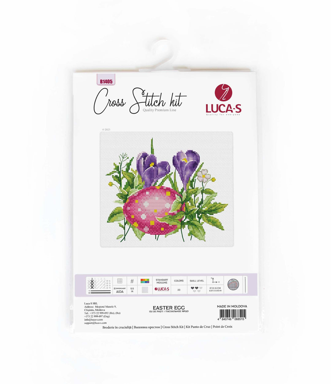 Easter Egg B1405L Counted Cross-Stitch Kit