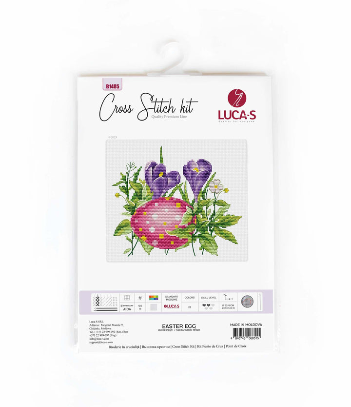 Easter Egg B1405L Counted Cross-Stitch Kit