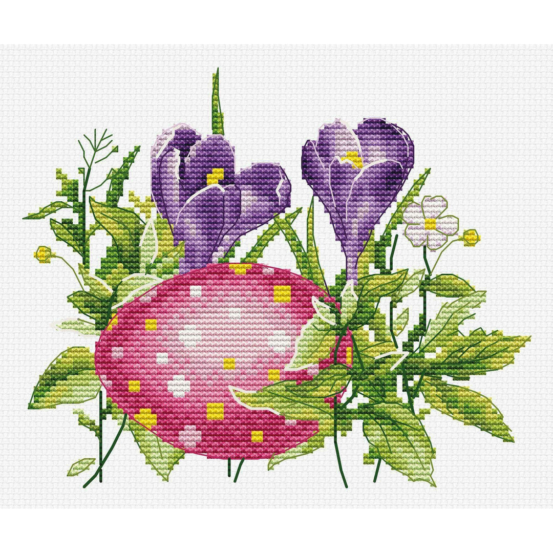 Easter Egg B1405L Counted Cross-Stitch Kit