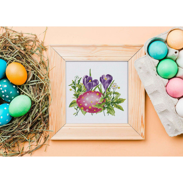 Easter Egg B1405L Counted Cross-Stitch Kit