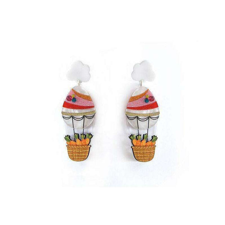 Easter Egg Balloon Earrings by Laliblue - Quirks!