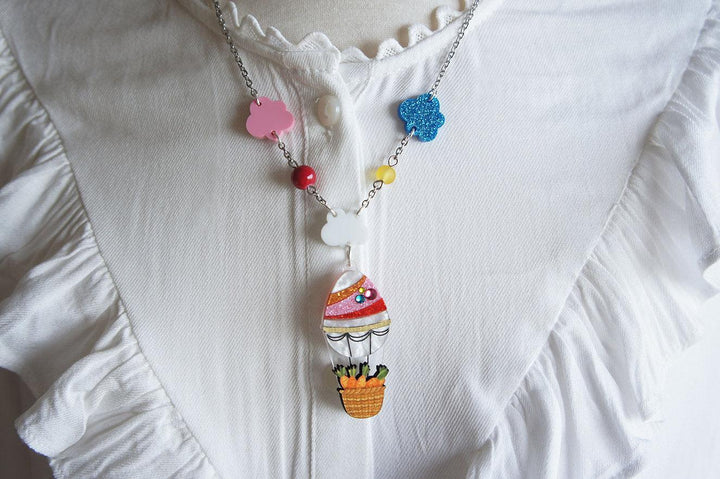 Easter Egg Balloon Necklace by Laliblue - Quirks!