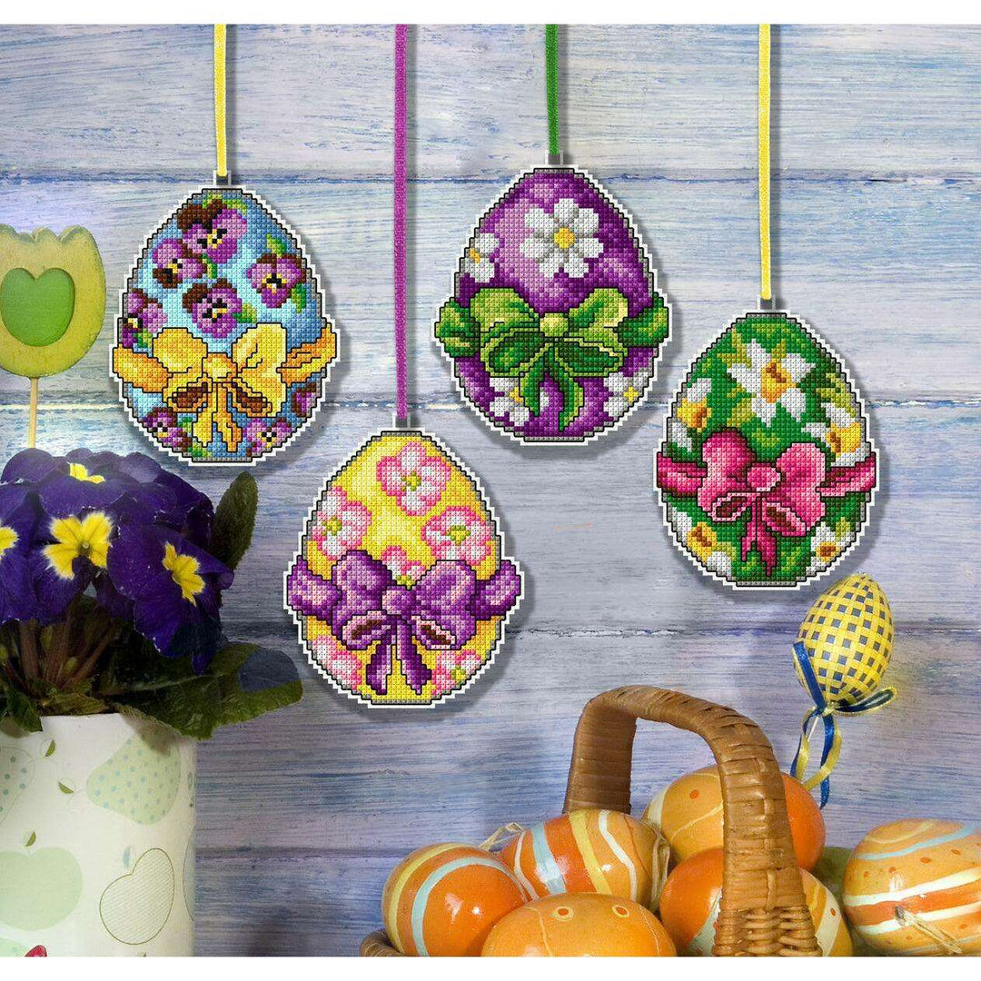 Easter Eggs 7692 Counted Cross-Stitch Kit