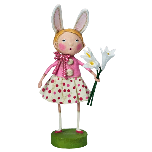 Easter Lily Figurine by Lori Mitchell