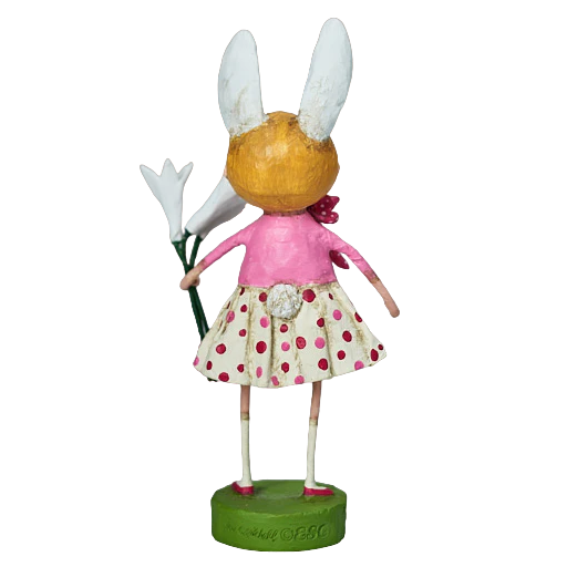 Easter Lily Figurine by Lori Mitchell – view 2