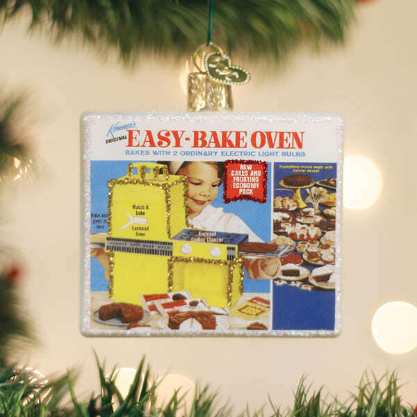 Old World Christmas Easy-Bake Oven Blown Glass Ornament