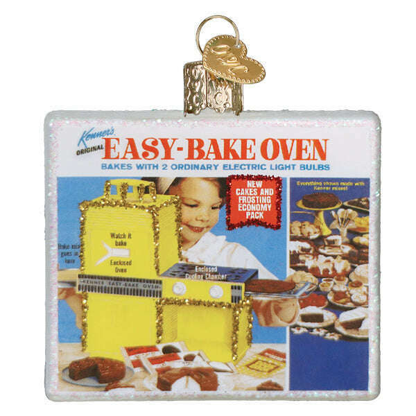 Old World Christmas Easy-Bake Oven Blown Glass Ornament
