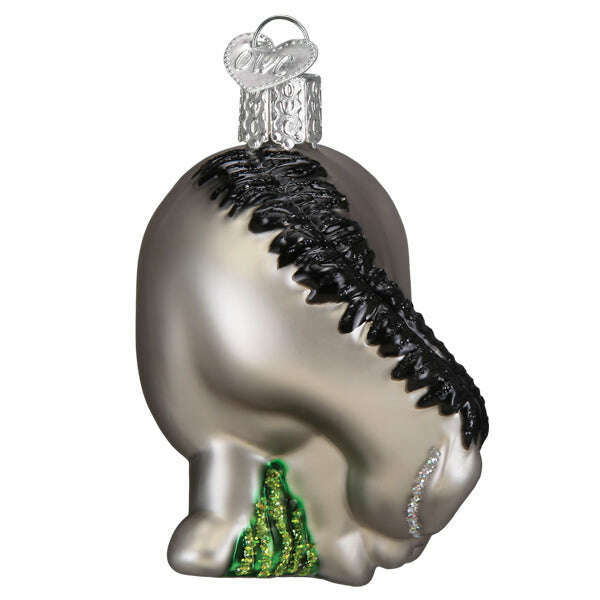 Old World Christmas Eeyore Blown Glass Ornament