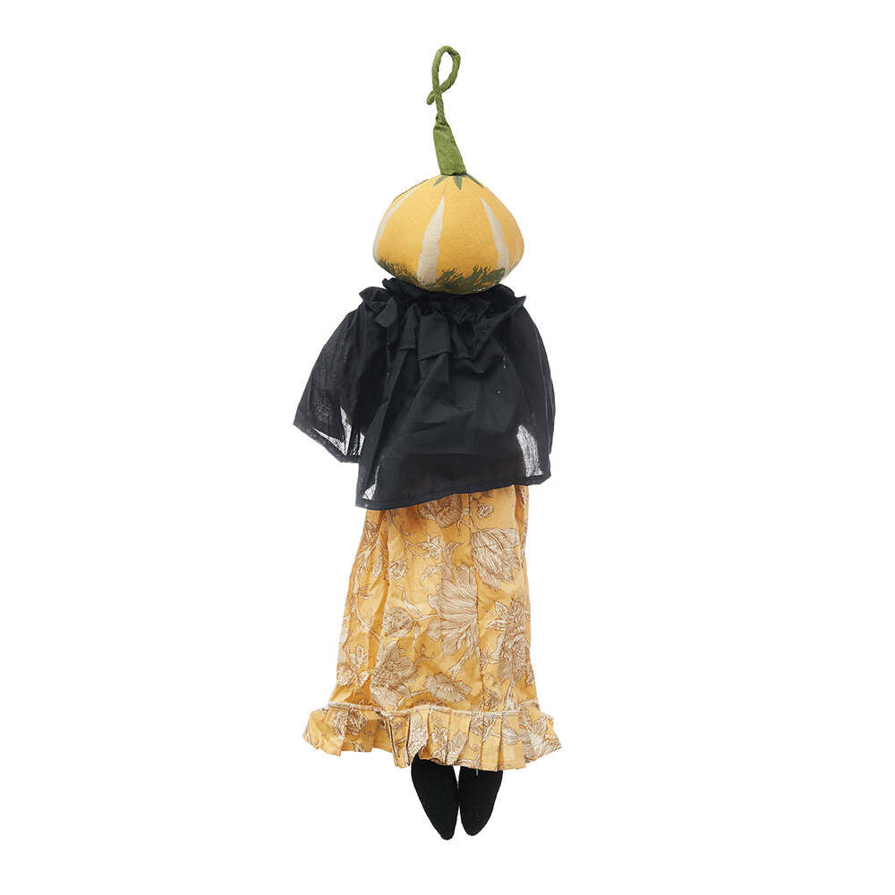 Effie Pumpkin Head Gathered Traditions Art Doll by Joe Spencer 1