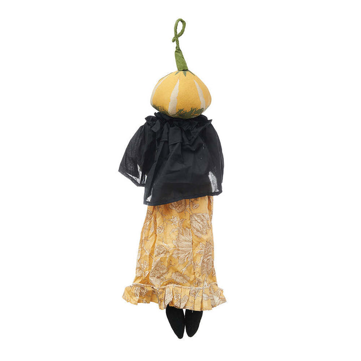 Effie Pumpkin Head Gathered Traditions Art Doll by Joe Spencer 1