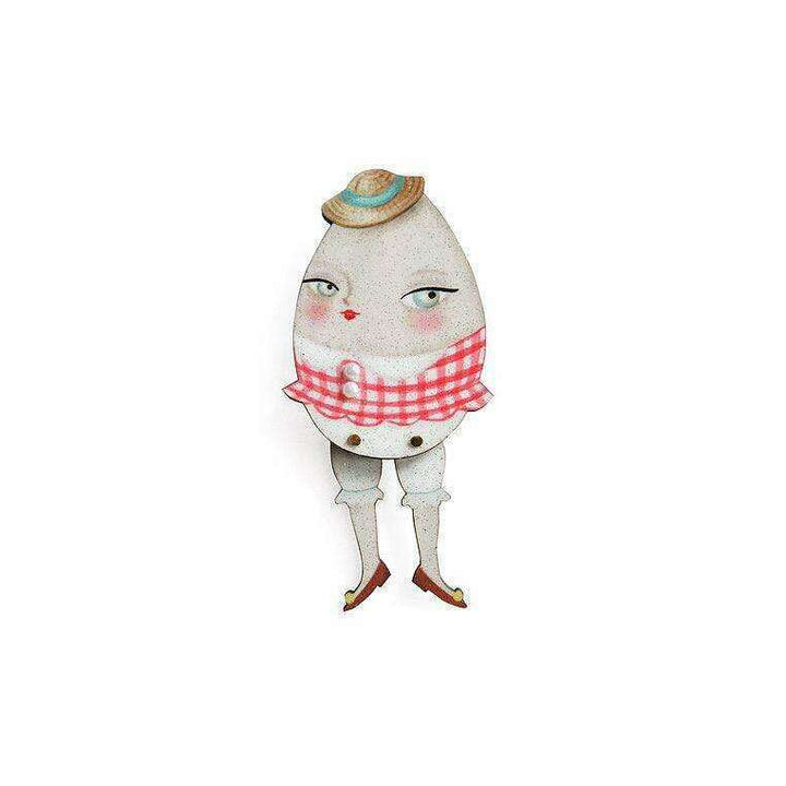 Egg Girl Brooch by Laliblue - Quirks!