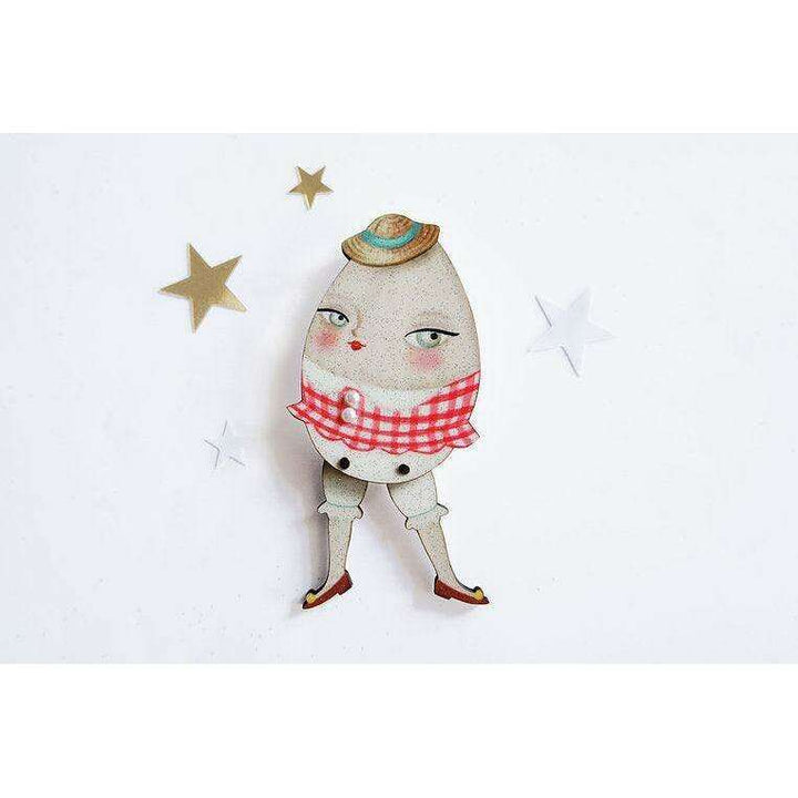 Egg Girl Brooch by Laliblue - Quirks!