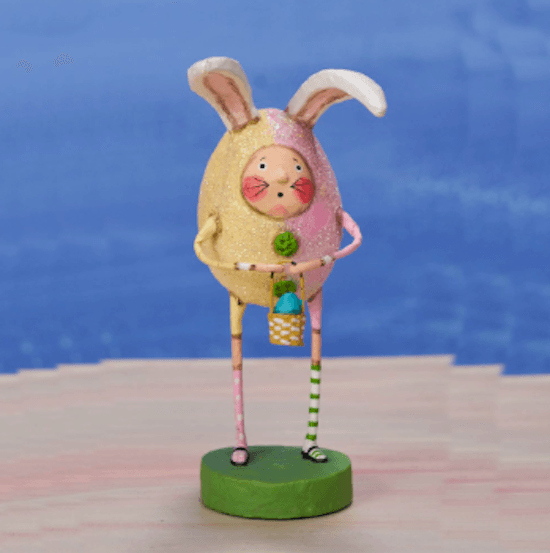 Eggbert Hopperton Easter Lori Mitchell Collectible Figurine - Quirks!