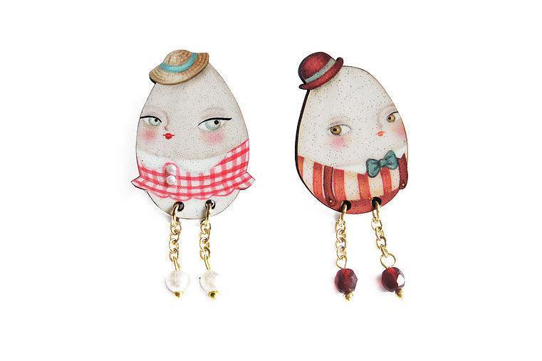 Eggs Earrings by Laliblue - Quirks!