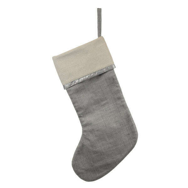 Old World Christmas Elegant Stocking with Tree Motif