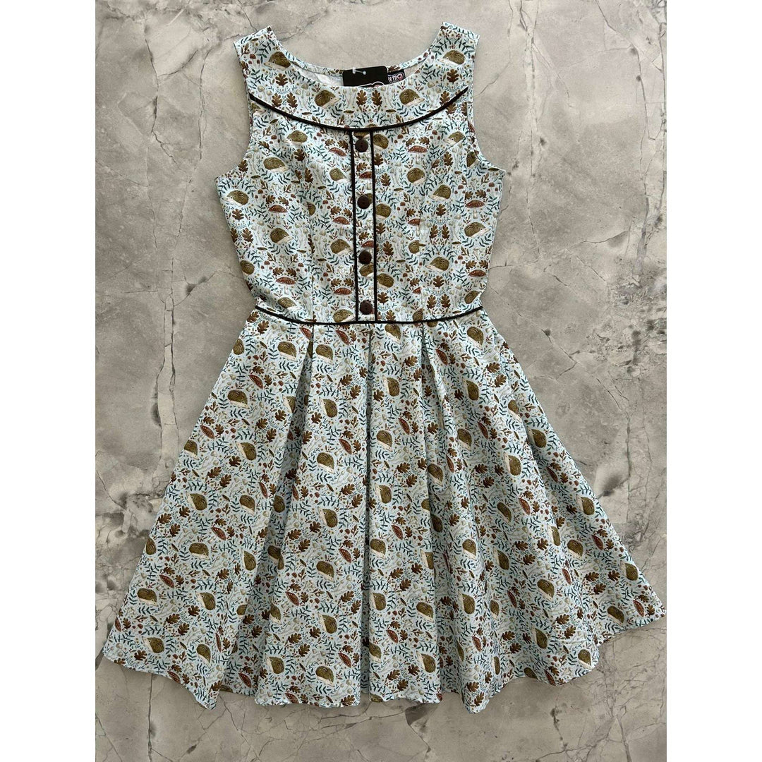 Elizabeth Dress in Hedgehogs