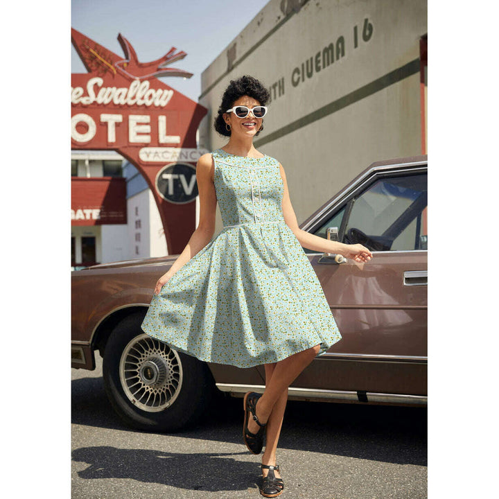Elizabeth Dress in Petite Floral