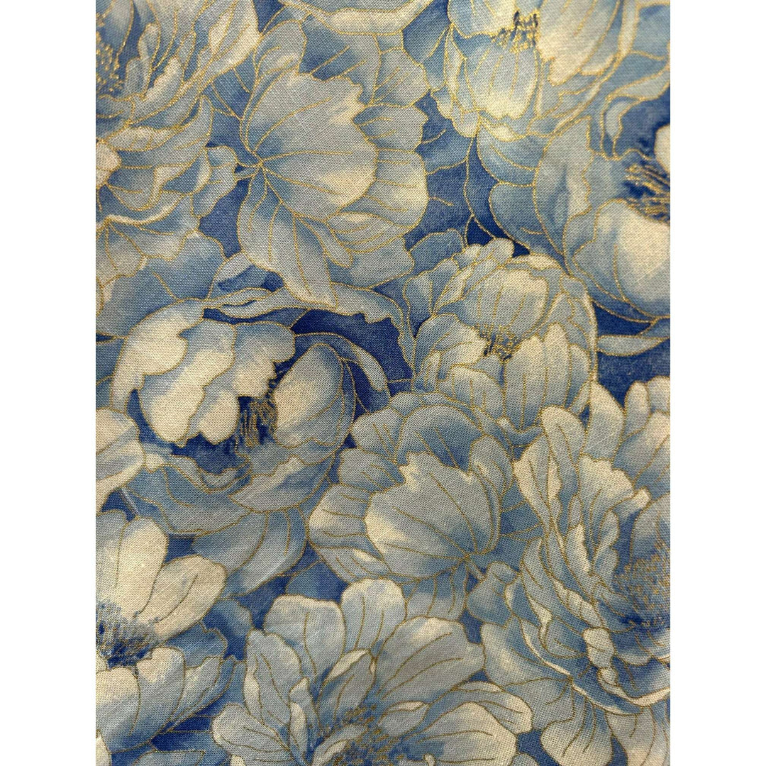 Elizabeth Dress in Sky Floral