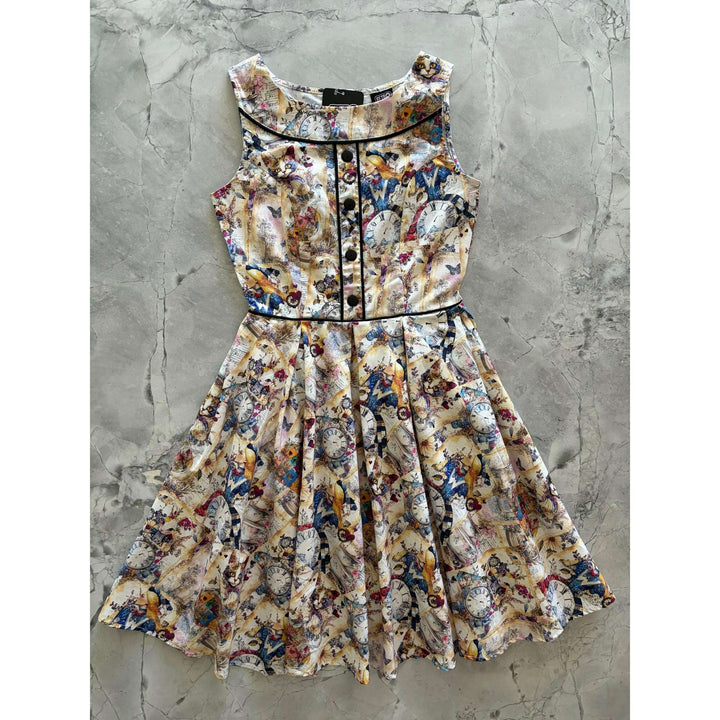 Elizabeth Dress in Wonderland - Medium only, 1 left!