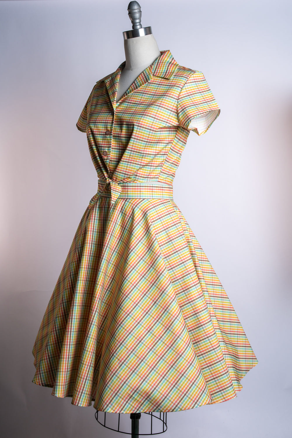 Circle Skirt, Vintage Plaid – Quirks!