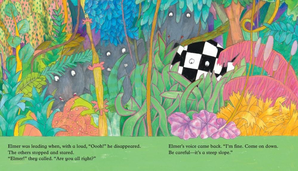 Elmer and the Lost Treasure by David McKee - Quirks!