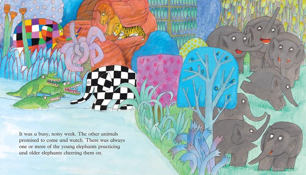 Elmer and the Race by David McKee - Quirks!