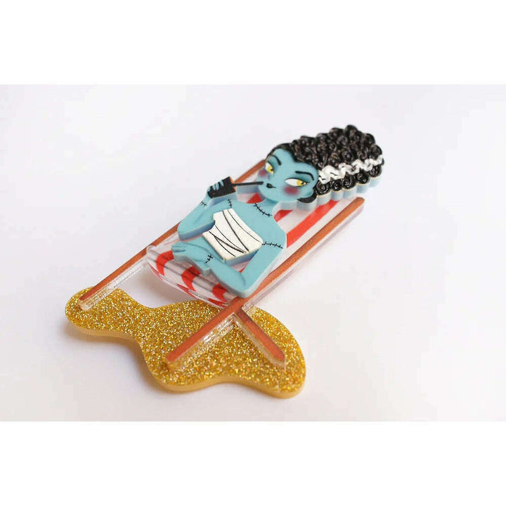 Elsa Sitting in Hammocks Brooches by LaliBlue