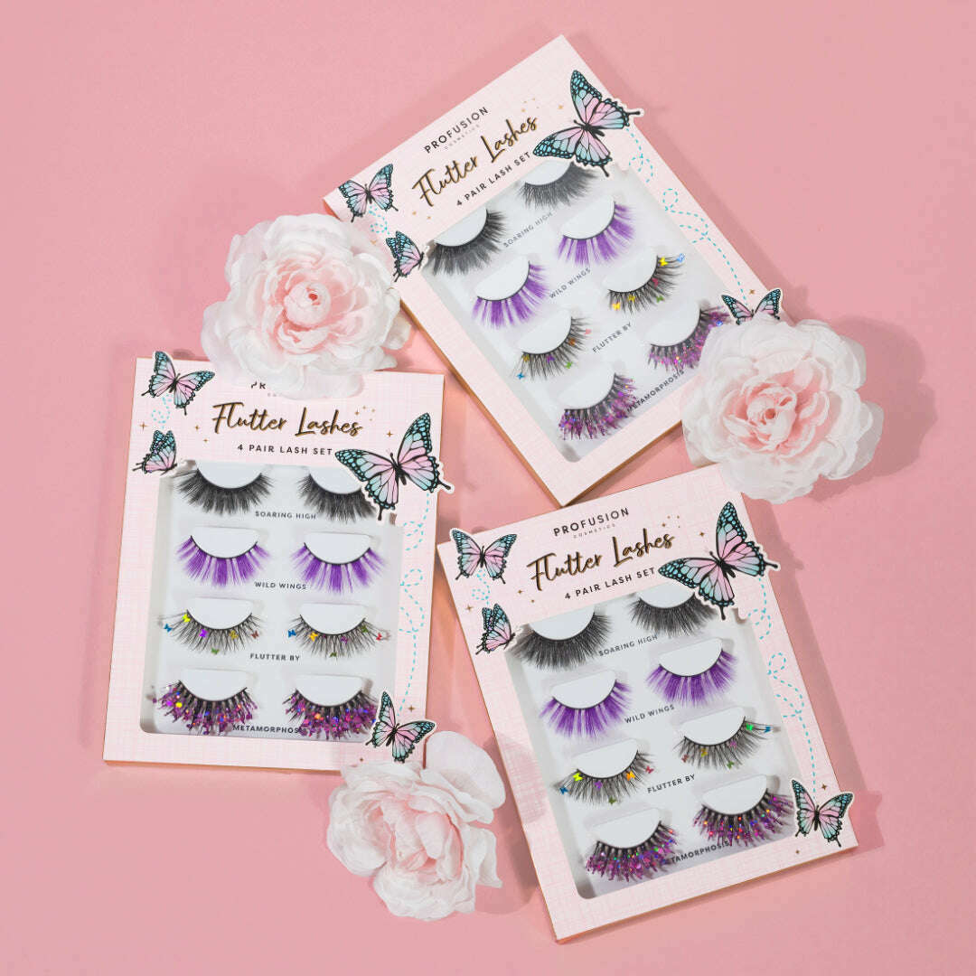 Empowered Butterfly | Flutter Lashes 4 pair Lash Set