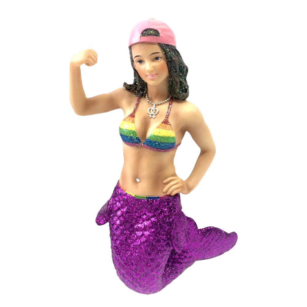 Empowered Mermaid Ornament by December Diamonds