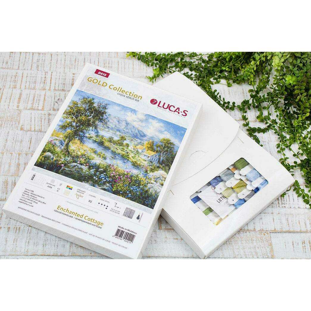 Enchanted Cottage B615L Counted Cross-Stitch Kit