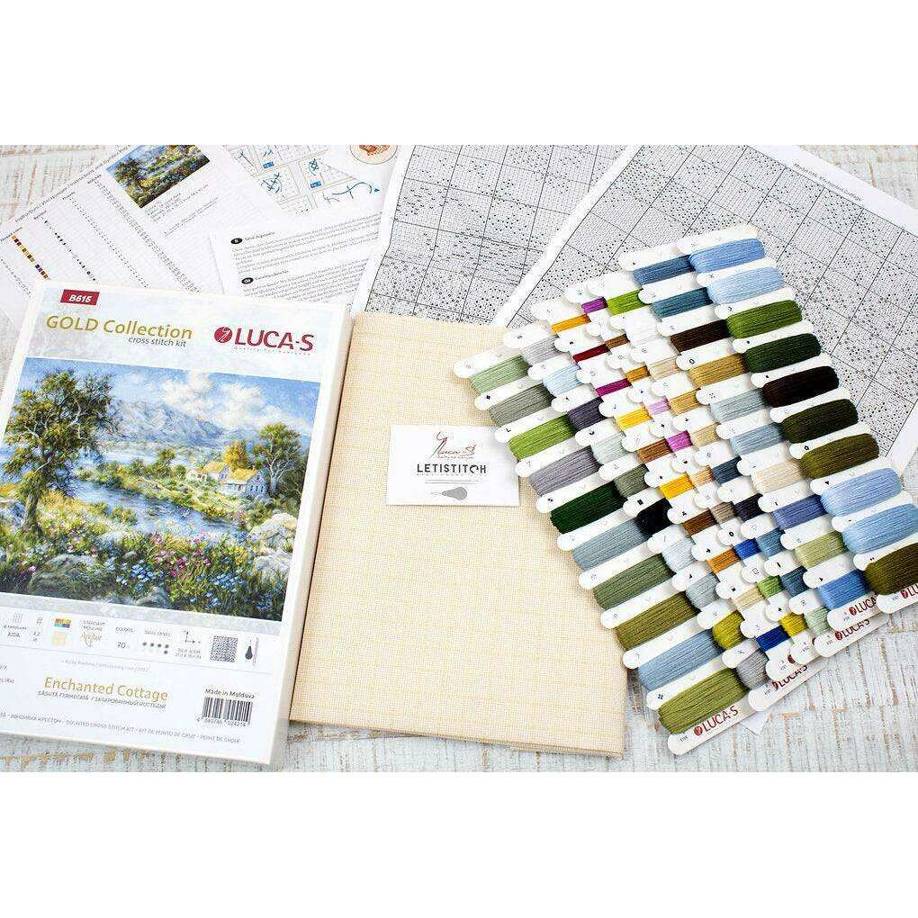 Enchanted Cottage B615L Counted Cross-Stitch Kit