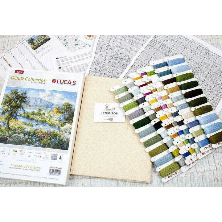 Enchanted Cottage B615L Counted Cross-Stitch Kit