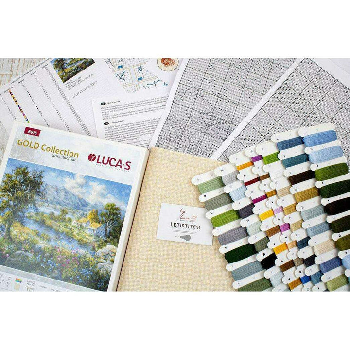 Enchanted Cottage B615L Counted Cross-Stitch Kit