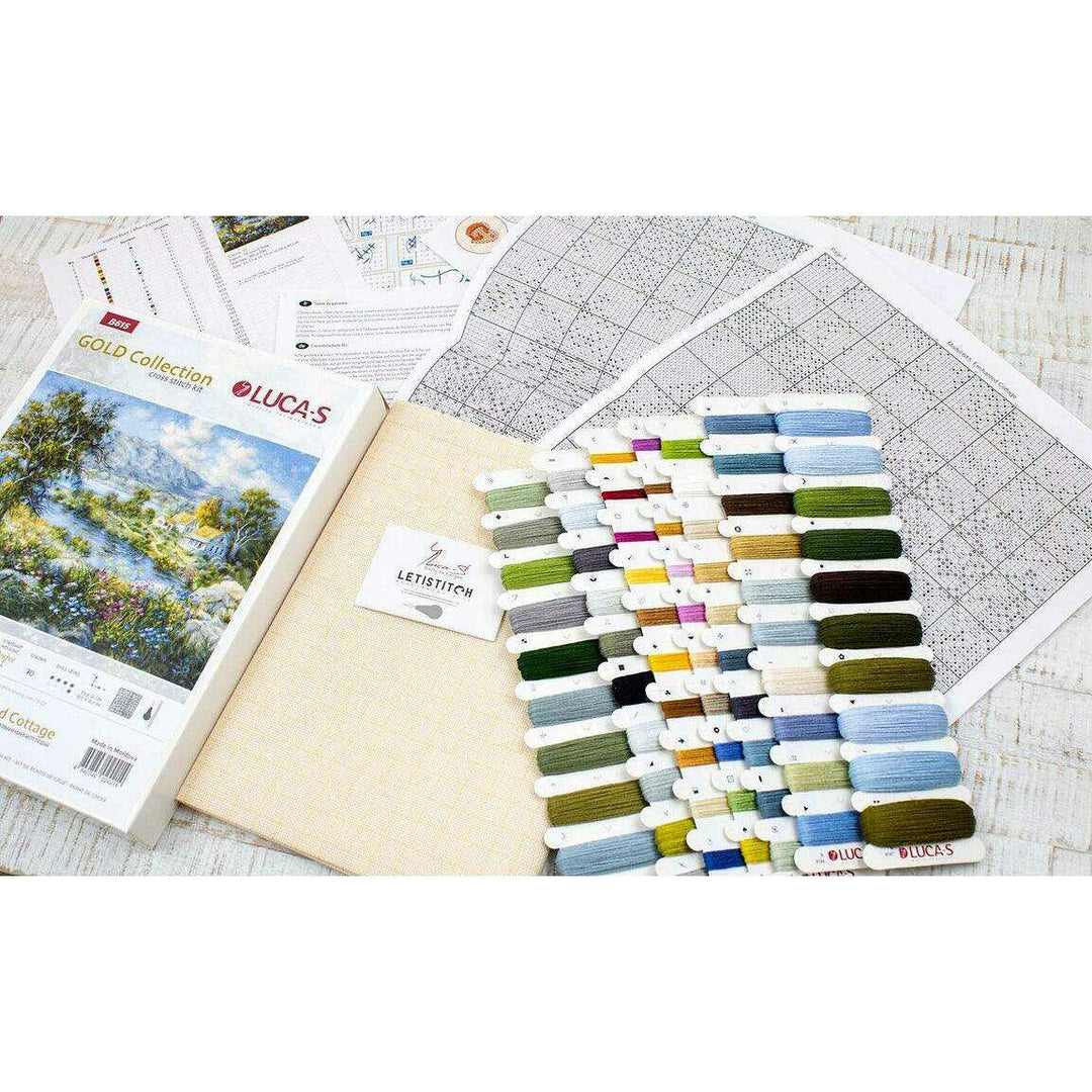 Enchanted Cottage B615L Counted Cross-Stitch Kit