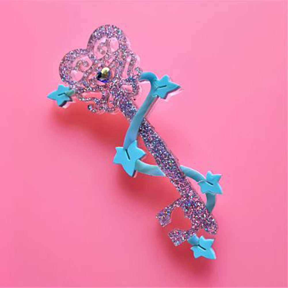 Enchanted Key Of Love Brooch by Cherryloco Jewellery 3