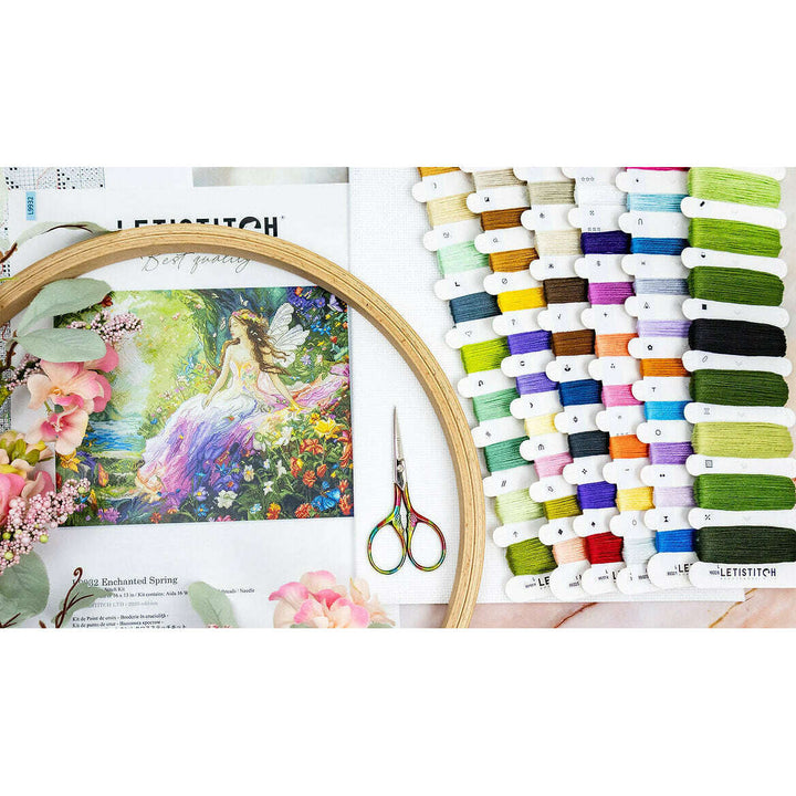 Enchanted Spring L9932 Counted Cross Stitch Kit
